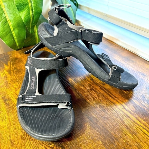 Teva Men’s Black Minam River Sandals Size 11 - Picture 3 of 9